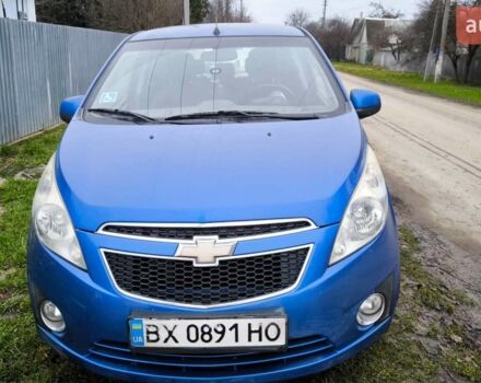 Синій Шевроле Спарк, об'ємом двигуна 1 л та пробігом 210 тис. км за 3500 $, фото 1 на Automoto.ua