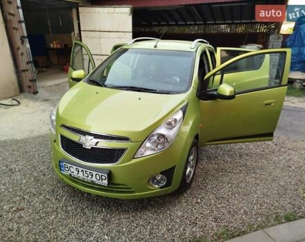 Зеленый Шевроле Спарк, объемом двигателя 1 л и пробегом 170 тыс. км за 4300 $, фото 6 на Automoto.ua