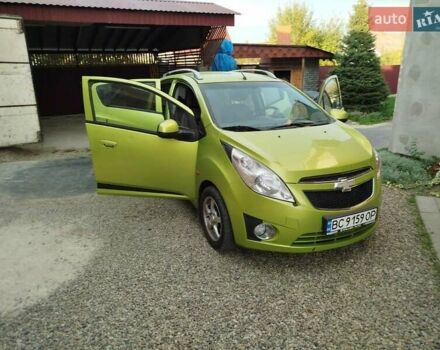 Зеленый Шевроле Спарк, объемом двигателя 1 л и пробегом 170 тыс. км за 4300 $, фото 1 на Automoto.ua