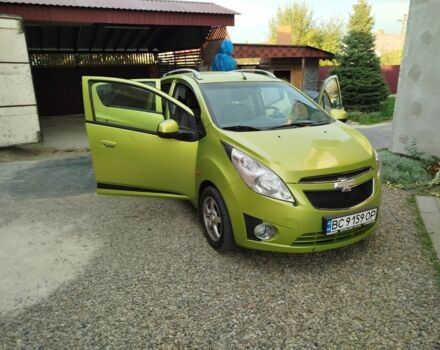 Зеленый Шевроле Спарк, объемом двигателя 1 л и пробегом 170 тыс. км за 4300 $, фото 2 на Automoto.ua