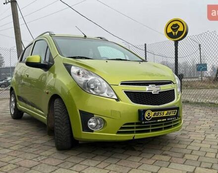 Зеленый Шевроле Спарк, объемом двигателя 1 л и пробегом 178 тыс. км за 4700 $, фото 1 на Automoto.ua