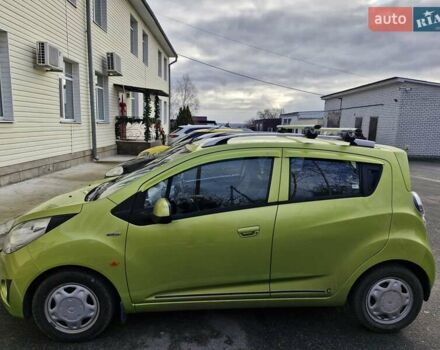 Зеленый Шевроле Спарк, объемом двигателя 1.21 л и пробегом 137 тыс. км за 4800 $, фото 1 на Automoto.ua