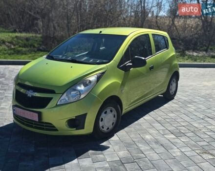 Зеленый Шевроле Спарк, объемом двигателя 1 л и пробегом 215 тыс. км за 4950 $, фото 1 на Automoto.ua