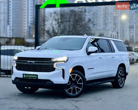 Белый Шевроле Субурбан, объемом двигателя 3 л и пробегом 79 тыс. км за 65999 $, фото 1 на Automoto.ua