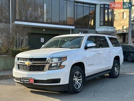 Шевроле Субурбан 2019 у Вінниці на Automoto.ua Білий Шевроле Субурбан, об'ємом двигуна 5.3 л та пробігом 109 тис. км за 41290 $, фото 1 на Automoto.ua