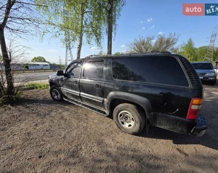 Черный Шевроле Субурбан, объемом двигателя 5.73 л и пробегом 344 тыс. км за 9300 $, фото 12 на Automoto.ua