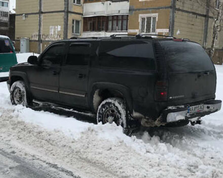 Чорний Шевроле Субурбан, об'ємом двигуна 6 л та пробігом 420 тис. км за 16450 $, фото 9 на Automoto.ua