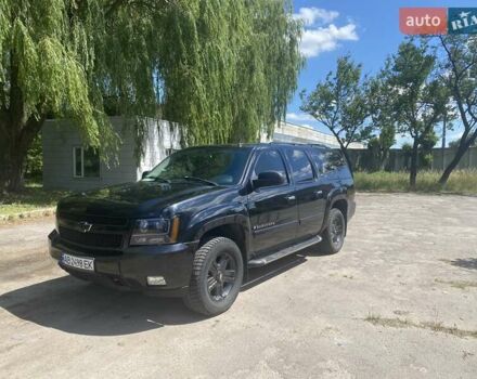 Чорний Шевроле Субурбан, об'ємом двигуна 5.3 л та пробігом 230 тис. км за 16500 $, фото 1 на Automoto.ua