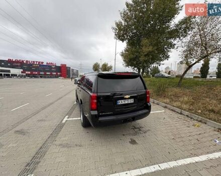 Шевроле Субурбан 2016 в Киеве на Automoto.ua Черный Шевроле Субурбан, объемом двигателя 5.3 л и пробегом 140 тыс. км за 50000 $, фото 7 на Automoto.ua