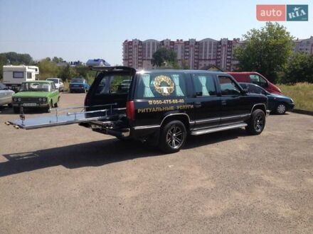 Шевроле Субурбан 1997 в Ивано-Франковске на Automoto.ua Черный Шевроле Субурбан, объемом двигателя 5.7 л и пробегом 115 тыс. км за 10000 $, фото 1 на Automoto.ua