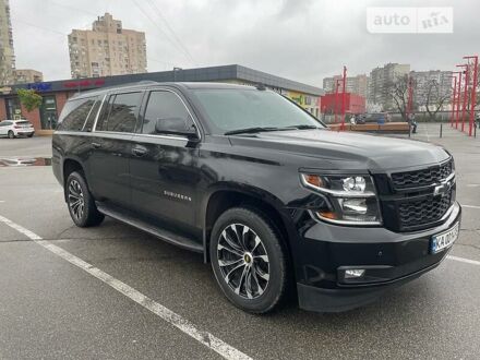 Шевроле Субурбан 2020 у Києві на Automoto.ua Чорний Шевроле Субурбан, об'ємом двигуна 5.3 л та пробігом 50 тис. км за 81999 $, фото 1 на Automoto.ua