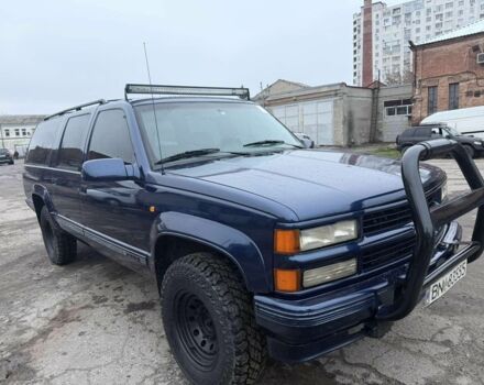 Синій Шевроле Субурбан, об'ємом двигуна 6.2 л та пробігом 256 тис. км за 6000 $, фото 3 на Automoto.ua