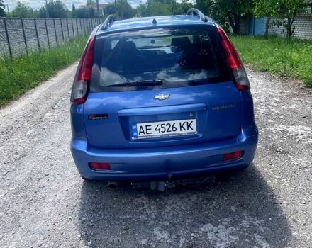 Синий Шевроле Такума, объемом двигателя 1.6 л и пробегом 196 тыс. км за 3600 $, фото 3 на Automoto.ua