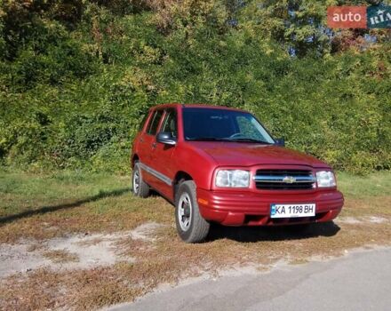 Червоний Шевроле Трекер, об'ємом двигуна 2 л та пробігом 269 тис. км за 4990 $, фото 1 на Automoto.ua