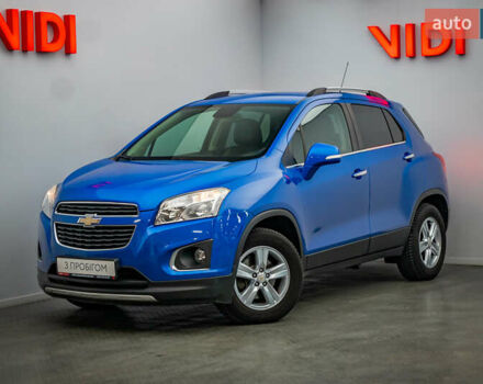 Синий Шевроле Трекер, объемом двигателя 1.4 л и пробегом 193 тыс. км за 8614 $, фото 1 на Automoto.ua