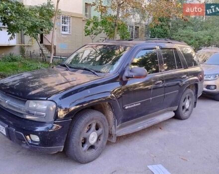 Черный Шевроле Трейлблейзер, объемом двигателя 4.2 л и пробегом 218 тыс. км за 9000 $, фото 1 на Automoto.ua