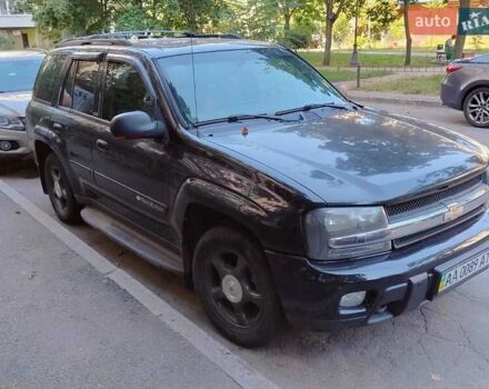 Черный Шевроле Трейлблейзер, объемом двигателя 4.2 л и пробегом 218 тыс. км за 9000 $, фото 3 на Automoto.ua