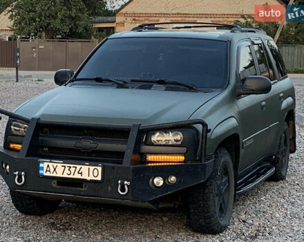 Зеленый Шевроле Трейлблейзер, объемом двигателя 4.16 л и пробегом 285 тыс. км за 8000 $, фото 1 на Automoto.ua