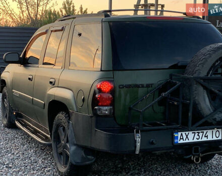 Зеленый Шевроле Трейлблейзер, объемом двигателя 4.16 л и пробегом 285 тыс. км за 8000 $, фото 3 на Automoto.ua