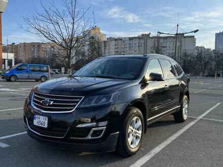 Черный Шевроле Траверс, объемом двигателя 3.6 л и пробегом 156 тыс. км за 20200 $, фото 1 на Automoto.ua