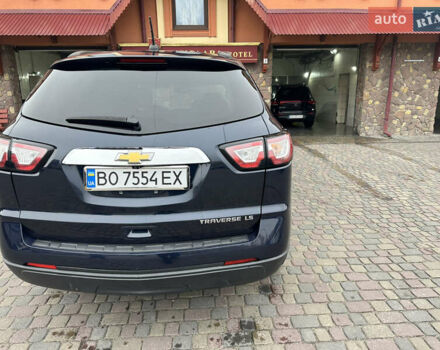 Синий Шевроле Траверс, объемом двигателя 3.56 л и пробегом 170 тыс. км за 15777 $, фото 3 на Automoto.ua