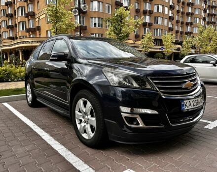 Синий Шевроле Траверс, объемом двигателя 3.6 л и пробегом 80 тыс. км за 15900 $, фото 1 на Automoto.ua