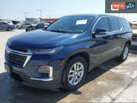 Синий Шевроле Траверс, объемом двигателя 0 л и пробегом 133 тыс. км за 15000 $, фото 1 на Automoto.ua