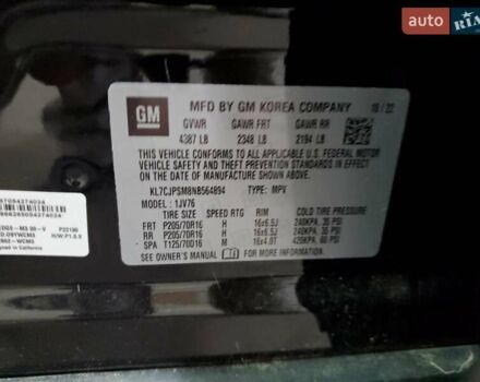 Черный Шевроле Trax, объемом двигателя 1.4 л и пробегом 32 тыс. км за 2900 $, фото 11 на Automoto.ua