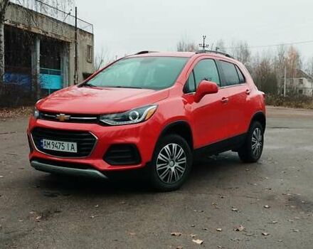 Красный Шевроле Trax, объемом двигателя 1.4 л и пробегом 50 тыс. км за 13600 $, фото 2 на Automoto.ua