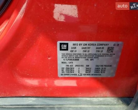Красный Шевроле Trax, объемом двигателя 1.4 л и пробегом 77 тыс. км за 3000 $, фото 13 на Automoto.ua