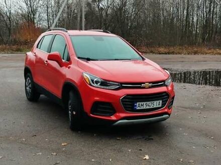 Красный Шевроле Trax, объемом двигателя 1.4 л и пробегом 50 тыс. км за 13600 $, фото 1 на Automoto.ua
