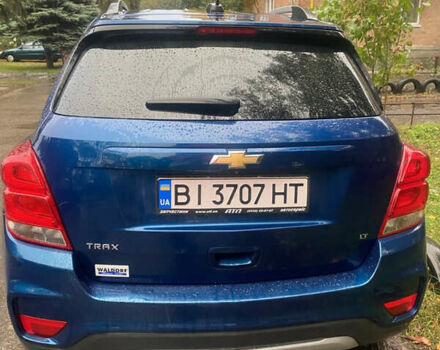 Синий Шевроле Trax, объемом двигателя 1.36 л и пробегом 80 тыс. км за 12800 $, фото 1 на Automoto.ua