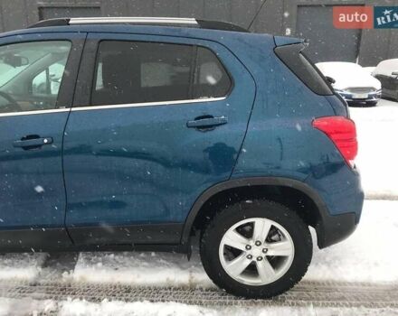 Синий Шевроле Trax, объемом двигателя 1.4 л и пробегом 35 тыс. км за 15740 $, фото 3 на Automoto.ua