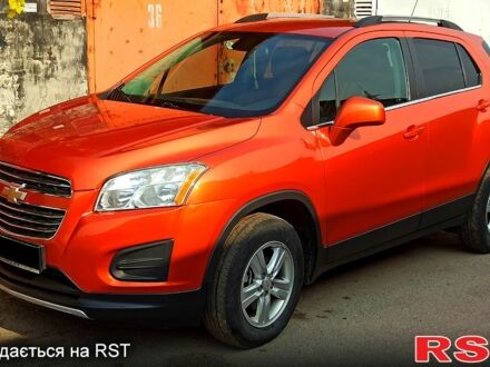 Помаранчевий Шевроле Trax, об'ємом двигуна 1.4 л та пробігом 100 тис. км за 10400 $, фото 1 на Automoto.ua