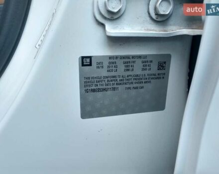 Белый Шевроле Вольт, объемом двигателя 1.49 л и пробегом 141 тыс. км за 16000 $, фото 13 на Automoto.ua