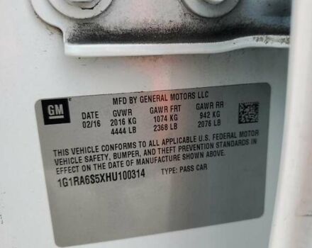 Белый Шевроле Вольт, объемом двигателя 1.5 л и пробегом 145 тыс. км за 3000 $, фото 11 на Automoto.ua