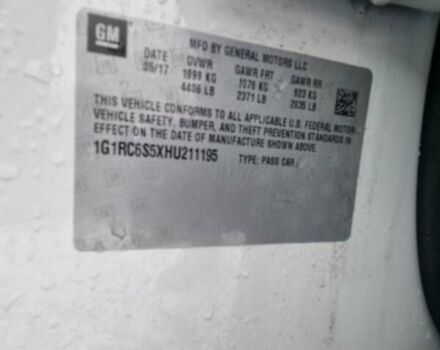 Белый Шевроле Вольт, объемом двигателя 1.5 л и пробегом 154 тыс. км за 14900 $, фото 14 на Automoto.ua