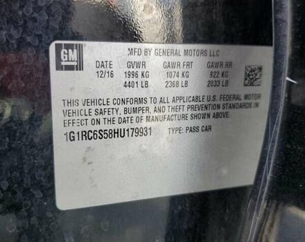 Черный Шевроле Вольт, объемом двигателя 0 л и пробегом 150 тыс. км за 2400 $, фото 11 на Automoto.ua