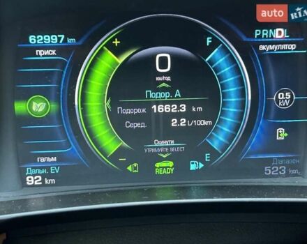 Черный Шевроле Вольт, объемом двигателя 1.49 л и пробегом 68 тыс. км за 16900 $, фото 13 на Automoto.ua