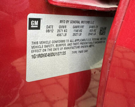 Красный Шевроле Вольт, объемом двигателя 1.4 л и пробегом 184 тыс. км за 10800 $, фото 26 на Automoto.ua