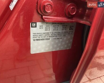 Красный Шевроле Вольт, объемом двигателя 1.4 л и пробегом 124 тыс. км за 9950 $, фото 37 на Automoto.ua