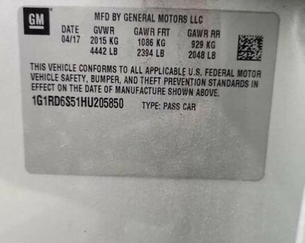 Серый Шевроле Вольт, объемом двигателя 1.5 л и пробегом 163 тыс. км за 2900 $, фото 11 на Automoto.ua