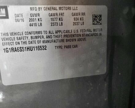 Серый Шевроле Вольт, объемом двигателя 1.5 л и пробегом 106 тыс. км за 2100 $, фото 11 на Automoto.ua