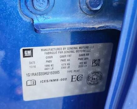 Синій Шевроле Вольт, об'ємом двигуна 1.49 л та пробігом 165 тис. км за 13500 $, фото 23 на Automoto.ua