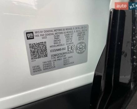 Белый Шевроле Blazer EV, объемом двигателя 0 л и пробегом 2 тыс. км за 32500 $, фото 41 на Automoto.ua