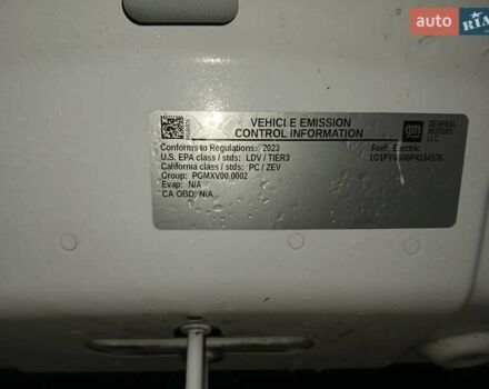 Білий Шевроле Bolt EUV, об'ємом двигуна 0 л та пробігом 59 тис. км за 17700 $, фото 12 на Automoto.ua