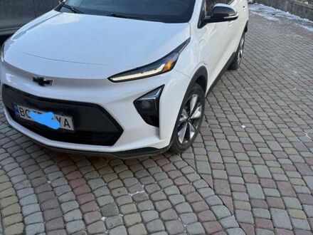 Білий Шевроле Bolt EUV, об'ємом двигуна 0 л та пробігом 123 тис. км за 16800 $, фото 1 на Automoto.ua
