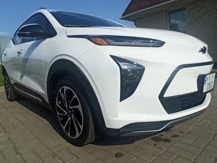 Шевроле Bolt EUV 2022 в Харькове на Automoto.ua Белый Шевроле Bolt EUV, объемом двигателя 0 л и пробегом 55 тыс. км за 21500 $, фото 1 на Automoto.ua