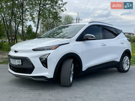 Шевроле Bolt EUV 2023 в Львове на Automoto.ua Белый Шевроле Bolt EUV, объемом двигателя 0 л и пробегом 46 тыс. км за 18299 $, фото 1 на Automoto.ua