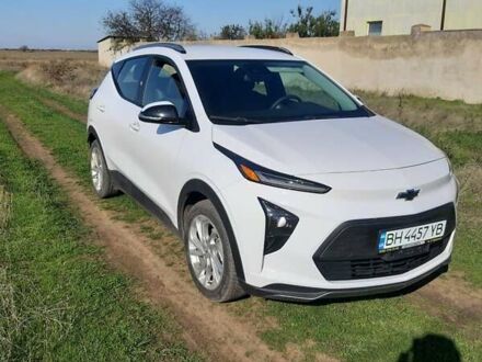 Шевроле Bolt EUV 2023 в Одессе на Automoto.ua Белый Шевроле Bolt EUV, объемом двигателя 0 л и пробегом 75 тыс. км за 18500 $, фото 1 на Automoto.ua